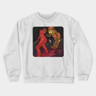 Fall into the darkness Crewneck Sweatshirt